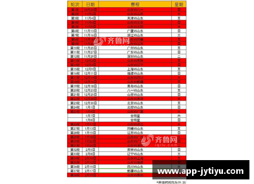 NBA直播时间表及赛程安排及更新